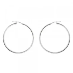 Pendientes Aro Grande de Plata 50mm