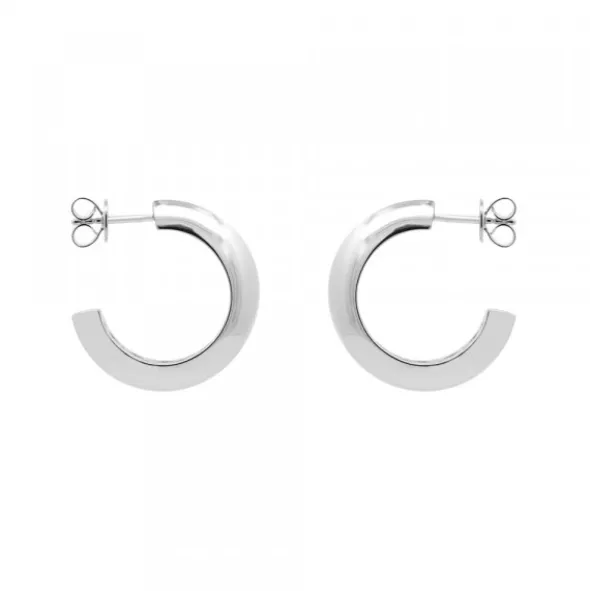 Pendientes Aro Plata 18mm