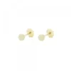 Pendientes Bebé Bola Oro 4mm