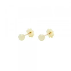 Pendientes Bebé Bola Oro 4mm