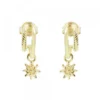Pendientes Biarritz Plata Dorada