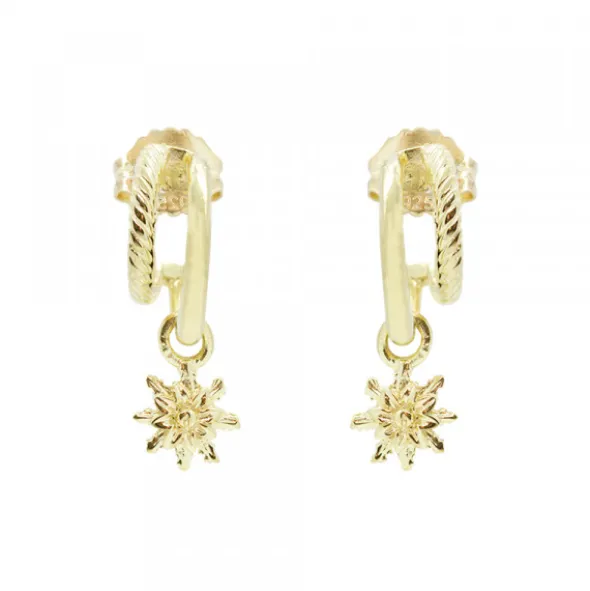 Pendientes Biarritz Plata Dorada