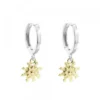 Pendientes Cripa Aro Eguzkilore Bicolor 13mm