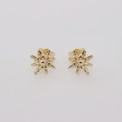 Pendientes Eguzkilore Oro 10mm