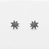 Pendientes Eguzkilore Plata Dorada y Rutenio