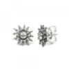 Pendientes Eguzkilore Plata Envejecida 14mm