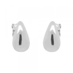 Pendientes Gota Plata 15mm
