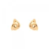 Pendientes Hariak Entrelazados Plata Dorada 12mm