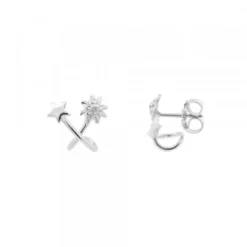 Pendientes Izarra Plata
