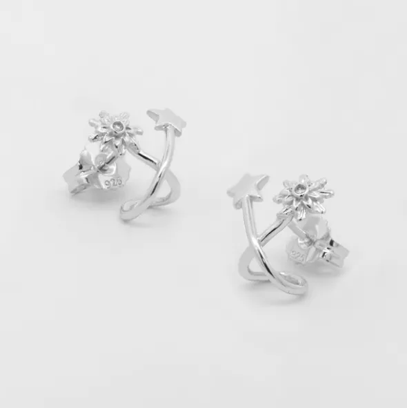 Pendientes Izarra Plata
