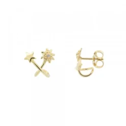 Pendientes Izarra Plata Dorada
