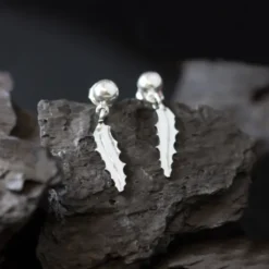 Pendientes Largos Mari de Plata