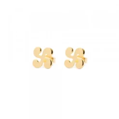 Pendientes Lauburu Oro 9mm