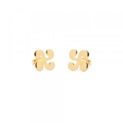 Pendientes Lauburu Oro 9mm