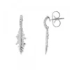 Pendientes Mari Plata y Circonitas Blancas