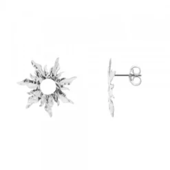 Pendientes Mountain Brillo Plata