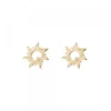 Pendientes Mountain Oro y Brillante