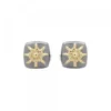 Pendientes Q2 Plata Negra y Eguzkilore Dorado