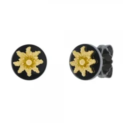 Pendientes R-Chic Eguzkilore Plata Dorada
