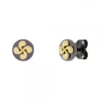 Pendientes R-Chic Lauburu Plata Dorada