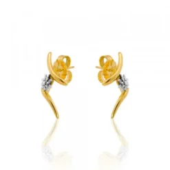 Pendientes Tximist de Plata Bicolor