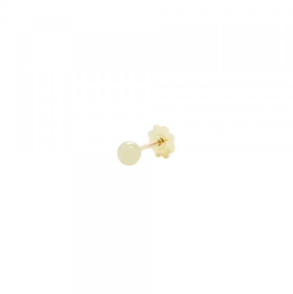 Piercing Bola Oro 3mm Rosca (1ud.)