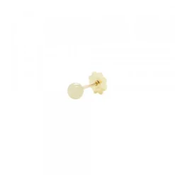 Piercing Bola Oro 4mm Rosca (1ud.)