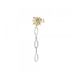 Piercing Cadena Eslabones Eguzkilore Plata Bicolor