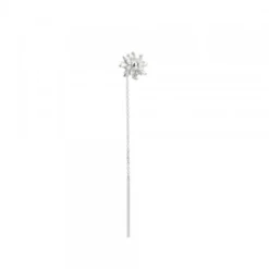 Piercing Eguzkilore Oro Blanco Largo