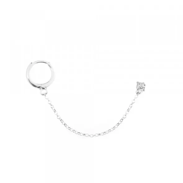 Piercing Eguzkilore y Piercing Circonita Plata