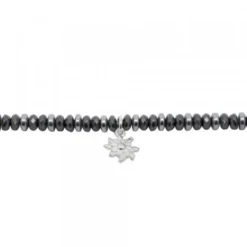 Pulsera Acero con Hematites