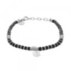 Pulsera Acero con Piedra Galvánica