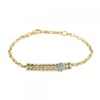 Pulsera Aiora de Plata Dorada