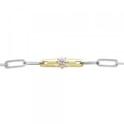 Pulsera Bayona Eslabones Plata