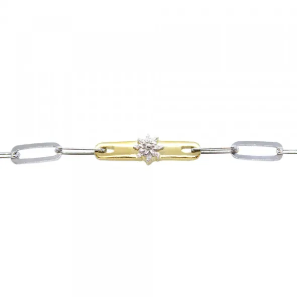 Pulsera Bayona Eslabones Plata