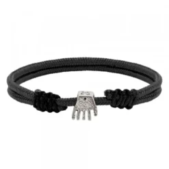 Pulsera Charm Mano de Irulegi Plata