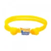 Pulsera Charm Trainera Amarilla Plata