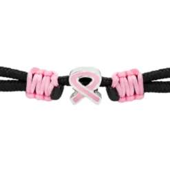 Pulsera Contra el Cáncer de Máma Lazo Rosa