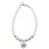 Pulsera de Perlas y Eguzkilore Plata