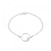Pulsera Luna Llena Plata