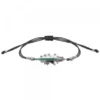 Pulsera Mari Rutenio y Circonitas Verdes