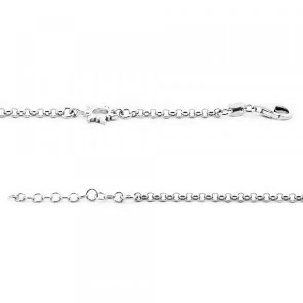 Pulsera Mountain de Plata y 3 Eguzkilore