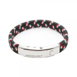 Pulsera Nylon Multicolor Chapa Eguzkilore