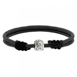 Pulsera Virgen del Pilar Charm Plata
