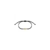 Pulsera Zero Oro 18kt. y Macramé